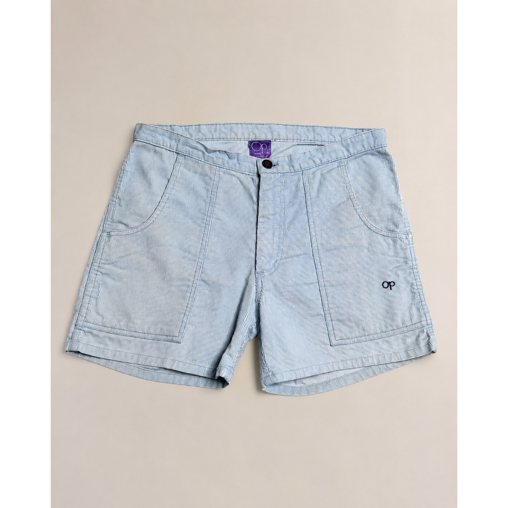 Vintage 70s 80s OP Ocean Pacific Brown Corduroy Shorts Size 30 Surf Beach